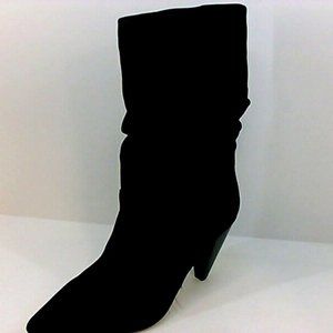 Kensie Pull-On Suede Slouch Boots - Kenley